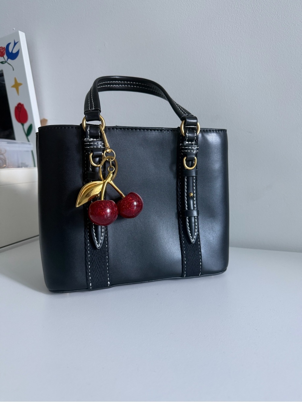 Zara Black Satchel - Picture 5 of 6